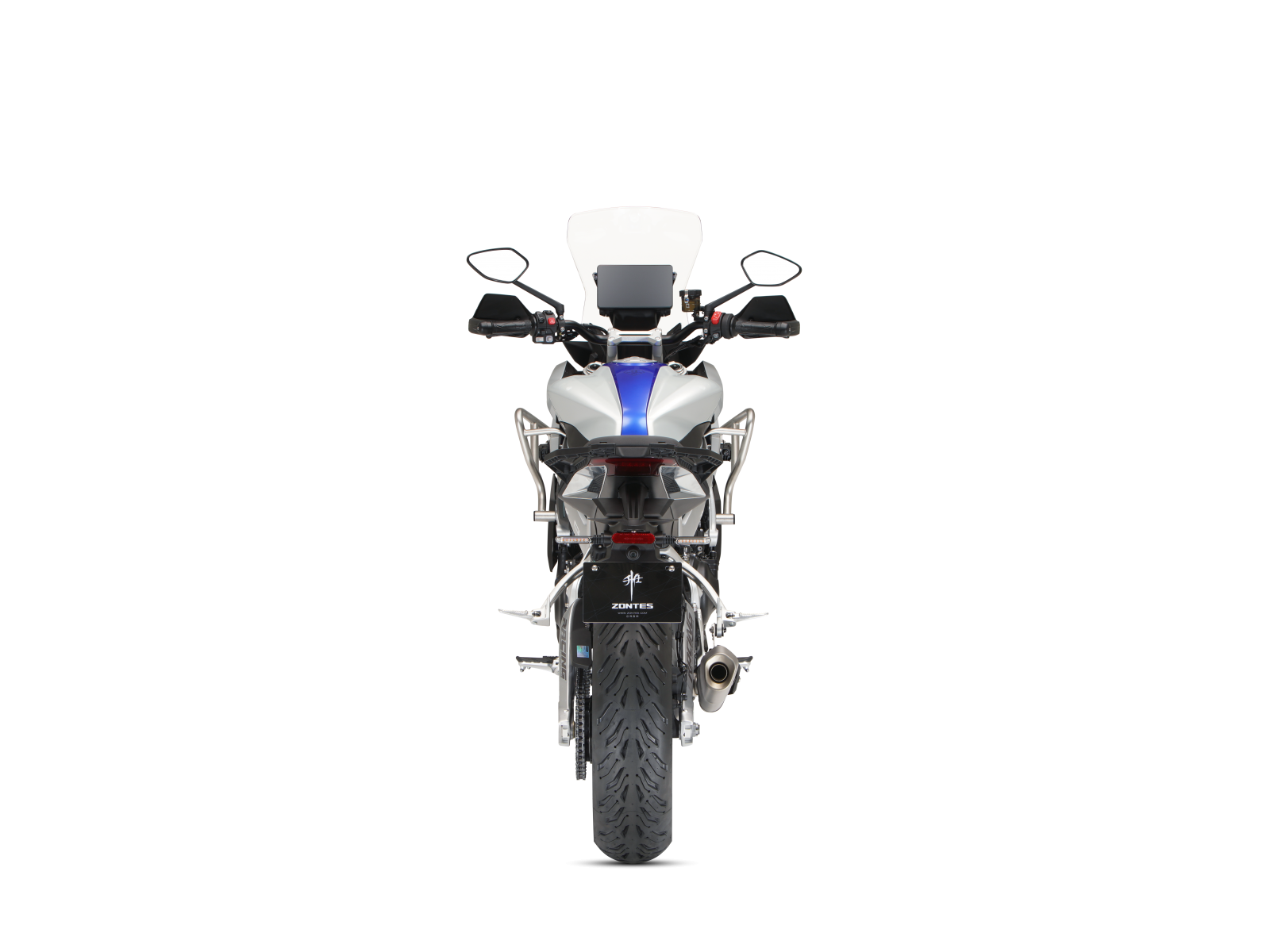 Мотоцикл ZONTES ZT703-T Silver Blue 2026